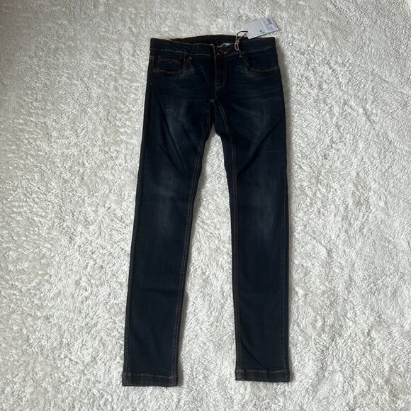 Yerse Dark Wash low rise skinny jeans, NWT size small or T1 - Picture 2 of 9